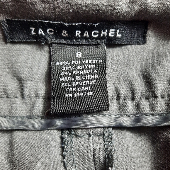 Zac & Rachel Gray Slacks Pants - Picture 4 of 5